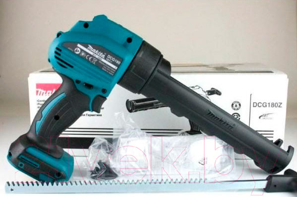 Изображение товара Профессиональный пистолет для герметика Makita DCG180RYE