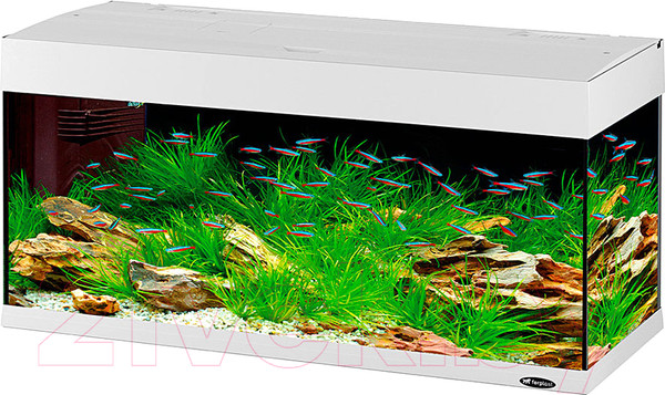 Изображение товара Аквариум Ferplast Dubai 120 Led / 65038111 (240л, белый)
