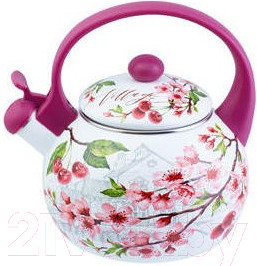 Изображение товара Чайник со свистком Appetite Вишня FT7-VI