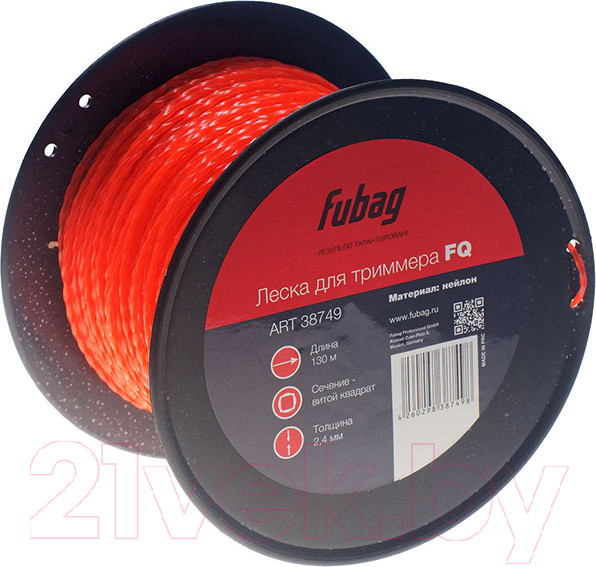 Изображение товара Леска для триммера Fubag 38749