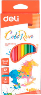 Изображение товара Набор цветных карандашей Deli С00100 (12цв)