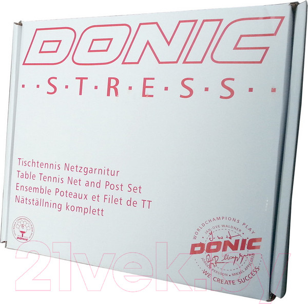 Сетка для теннисного стола Donic Schildkrot Stress / 410211-GG (серый/зеленый) — фото 6