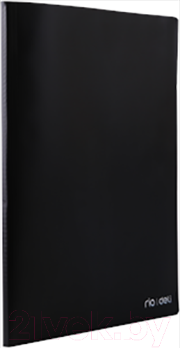 Изображение товара Папка для бумаг Deli Рио А4 / B00302 (черный)