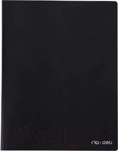 Изображение товара Папка для бумаг Deli Рио А4 / B00302 (черный)
