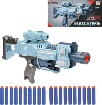 Изображение товара Бластер игрушечный Наша игрушка С мягкими пулям / ZC7079