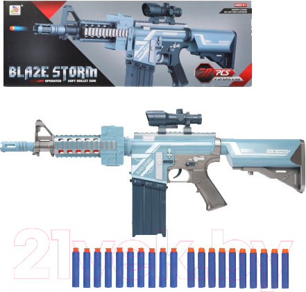 Изображение товара Автомат игрушечный Наша игрушка С мягкими пулям / ZC7078