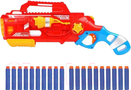 Изображение товара Бластер игрушечный Наша игрушка С мягкими пулям / 7067