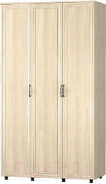 Изображение товара Шкаф Премиум Гармония трехстворчатый без зеркала (шимо светлый)
