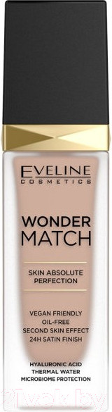 Изображение товара Тональный крем Eveline Cosmetics Wonder Match Адаптирующийся тон 35 Beige (30мл)