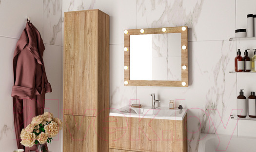 Изображение товара Зеркало Garda 5/1_700_PVC (дуб)