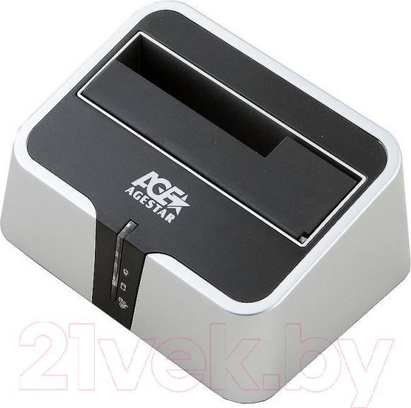 Изображение товара Бокс для жесткого диска AgeStar 3UBT2 (серебристый)