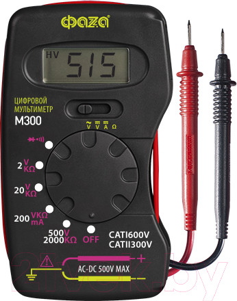 Изображение товара Мультиметр цифровой Фаза M300 (5008779)