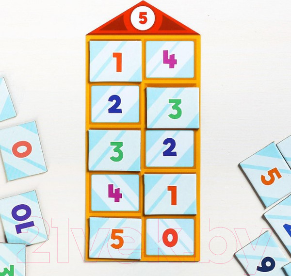 Изображение товара Развивающая игра Лас Играс Математические домики / 4562800