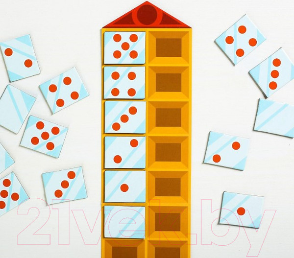 Изображение товара Развивающая игра Лас Играс Математические домики / 4562800