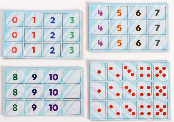 Изображение товара Развивающая игра Лас Играс Математические домики / 4562800