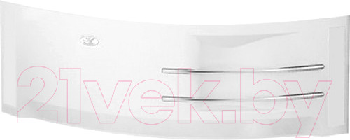 Изображение товара Экран для ванны Vannesa София 169 L / 2-21-0-1-0-223 (фронтальный)