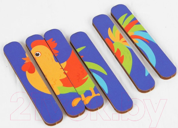 Изображение товара Развивающая игра Лесная мастерская Ферма. Головоломка. Собери 6 картинок / 4445010