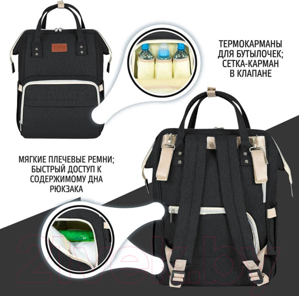 Изображение товара Рюкзак Nuovita CapCap Classic (черный)