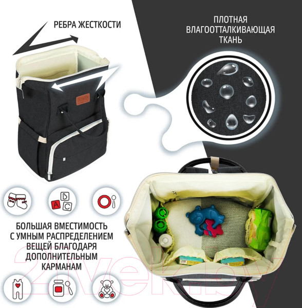 Изображение товара Рюкзак Nuovita CapCap Classic (черный)