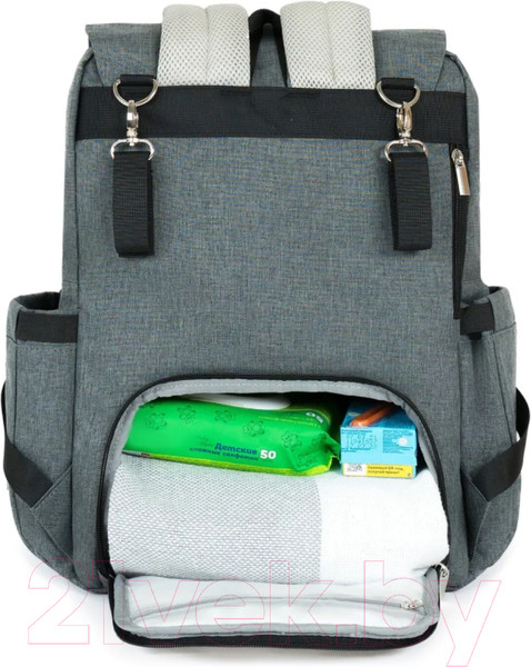 Изображение товара Рюкзак Nuovita CapCap Hipster (серый)