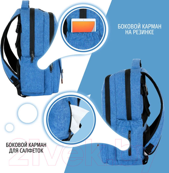 Изображение товара Рюкзак Nuovita CapCap Tour (голубой)