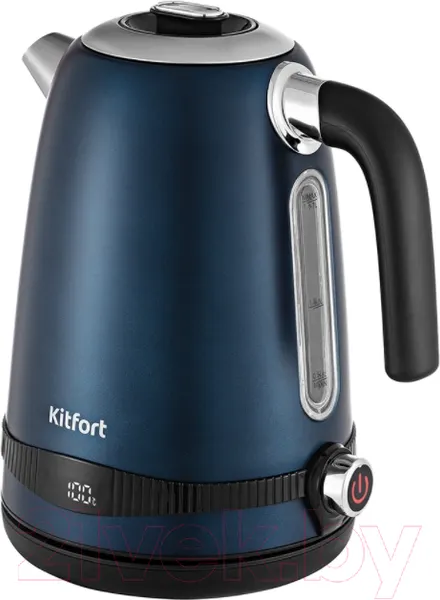 Изображение товара Электрочайник Kitfort KT-6121-3 (синий)