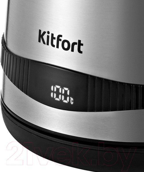 Изображение товара Электрочайник Kitfort KT-6121-5 (металлик)