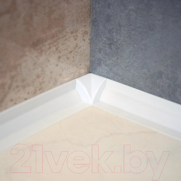 Изображение товара Лента бордюрная самоклеящаяся Aviora Фигурная для раковин и ванн 38ммx3.35м