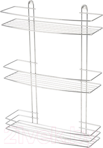 Изображение товара Полка для ванной Рыжий кот Lecco / 310864 (хром)