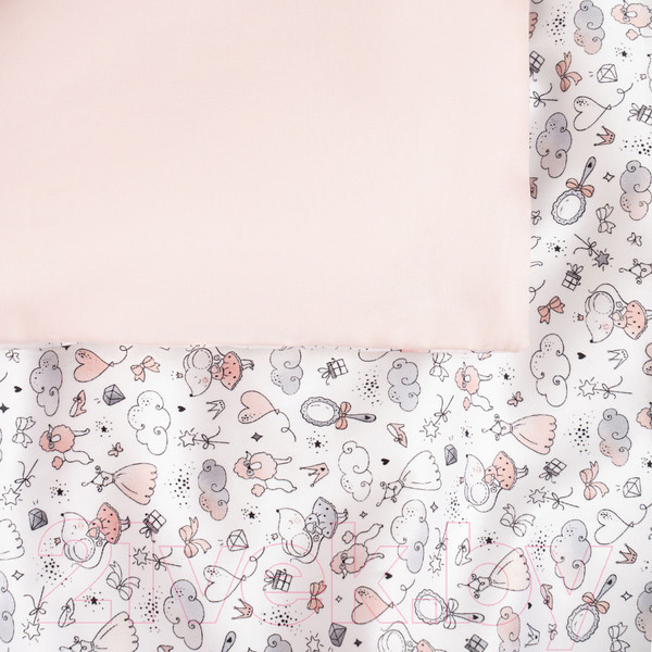 Изображение товара Комплект постельный для малышей Perina Lovely Dream / ЛД3-03.3 (3 предмета, Princess)