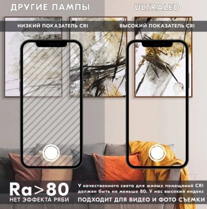 Изображение товара Лампа Ultra Led F35 F 4W E14 3000K (золото)