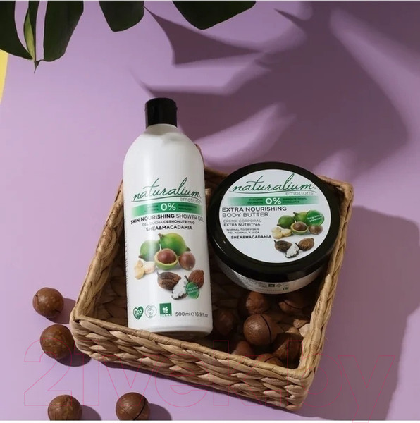 Изображение товара Гель для душа Naturalium Питательный Макадамия и Ши (500мл)
