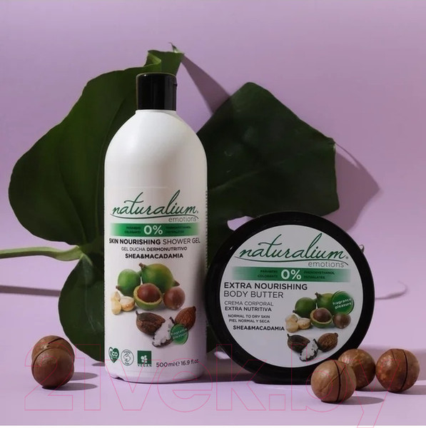 Изображение товара Гель для душа Naturalium Питательный Макадамия и Ши (500мл)