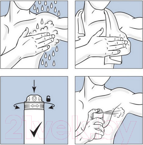 Изображение товара Антиперспирант-спрей Rexona Мята и кедр (150мл)