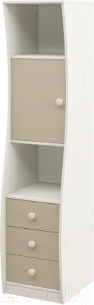 Изображение товара Шкаф-пенал Мебель-Неман Комби МН-211-20 (сосна рандерс/капучино)