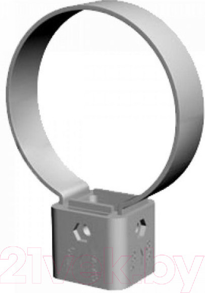 Изображение товара Хомут водосточной трубы Docke Premium Универсальный 120мм (пломбир)