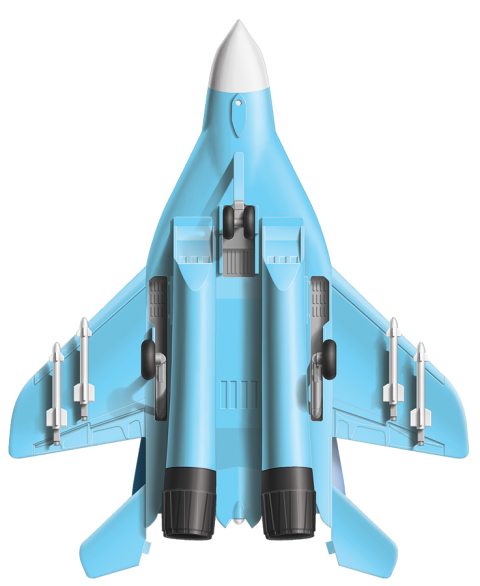 Изображение товара Конструктор Звезда Российский самолет истребитель / 5210