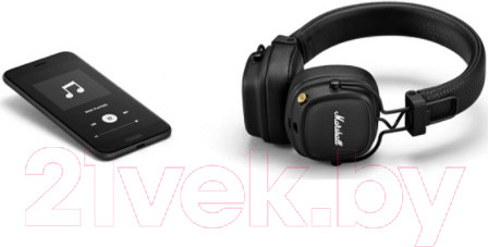 Изображение товара Беспроводные наушники Marshall Major IV Bluetooth (черный)