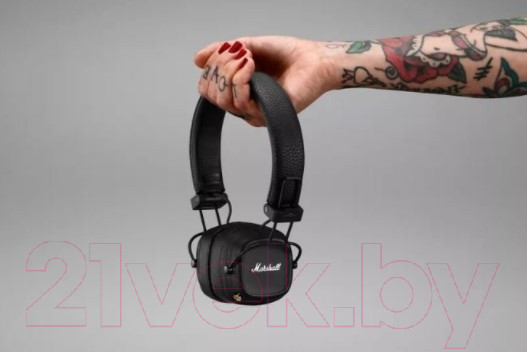 Изображение товара Беспроводные наушники Marshall Major IV Bluetooth (черный)