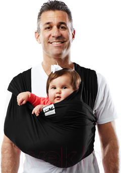 Изображение товара Слинг Baby K'tan Original Black (XXS)