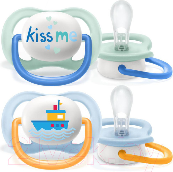 Изображение товара Набор пустышек Philips AVENT Ultra Air / SCF080/13 (2шт)