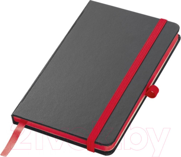 Изображение товара Записная книжка Easy Gifts Rostock / 341105 (черный/красный)