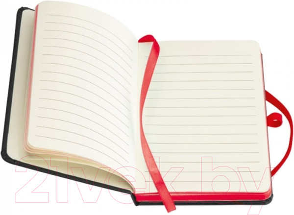 Изображение товара Записная книжка Easy Gifts Rostock / 341105 (черный/красный)