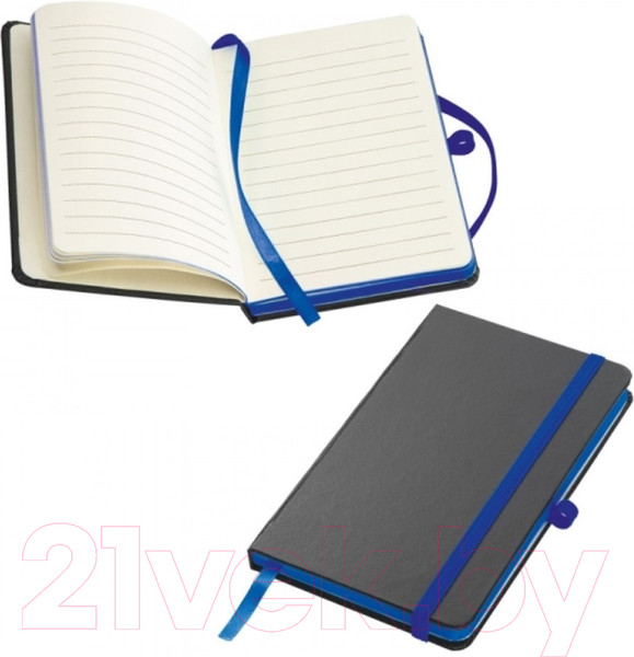 Изображение товара Записная книжка Easy Gifts Rostock / 341104 (черный/синий)