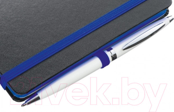 Изображение товара Записная книжка Easy Gifts Rostock / 341104 (черный/синий)