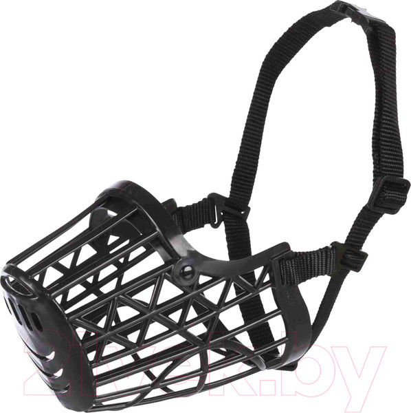 Изображение товара Намордник для собак Trixie 17606 (L, пластиковый с нейлоновым ремешком)