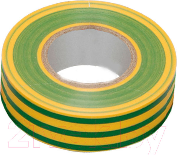 Изображение товара Изолента IEK UIZ-20-10-K52 (желтый/зеленый)