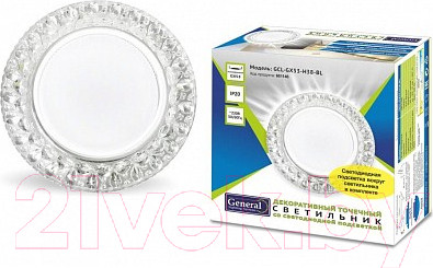 Изображение товара Точечный светильник General Lighting GCL-GX53-H38-BL / 661146
