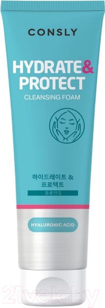 Изображение товара Пенка для умывания Consly Hydrate&Protect увлажняющая с гиалуроновой кислотой (120мл)