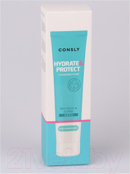 Изображение товара Пенка для умывания Consly Hydrate&Protect увлажняющая с гиалуроновой кислотой (120мл)